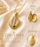 LUXURY CHAIN WITH PENDANT ZIRCONIA