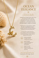 Ocean Elegance C” shaped pendant,