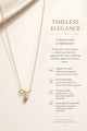 Timeless Bow &amp; Pearl Necklace