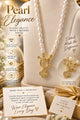 Pearl Elegance – Gold-Plated Charm Necklace