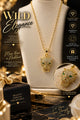 Wild Elegance – Gold-Plated Panther Necklace