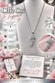 Chic Cat Elegance – Silver Necklace