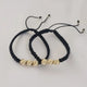 Couples Bracelets with Beads Italian